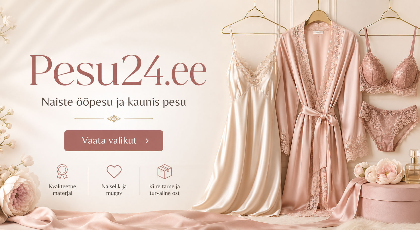 Pesu24.ee pesupood - Pesu naistele ja aluspesu pesupood naistele
